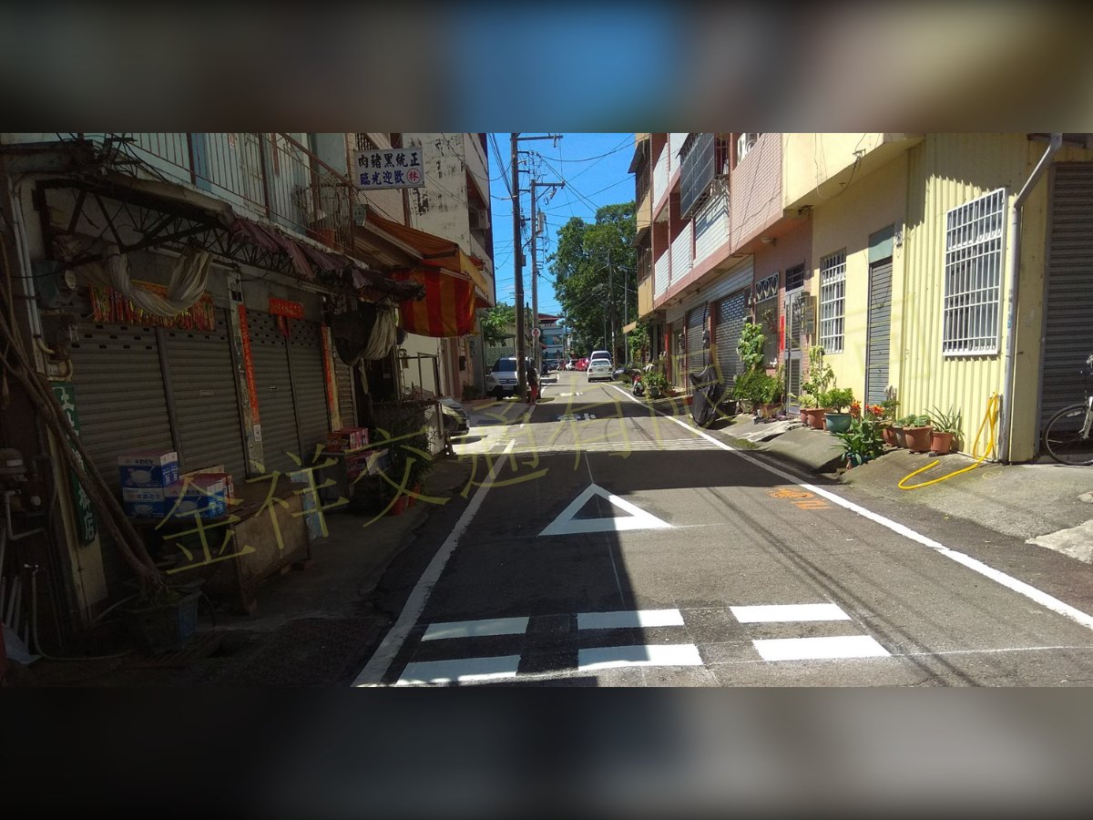 抗滑標線施工